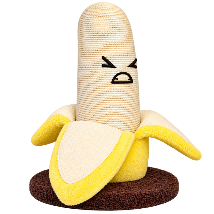 バナナのごきげん ポール型キャットスクラッチャー